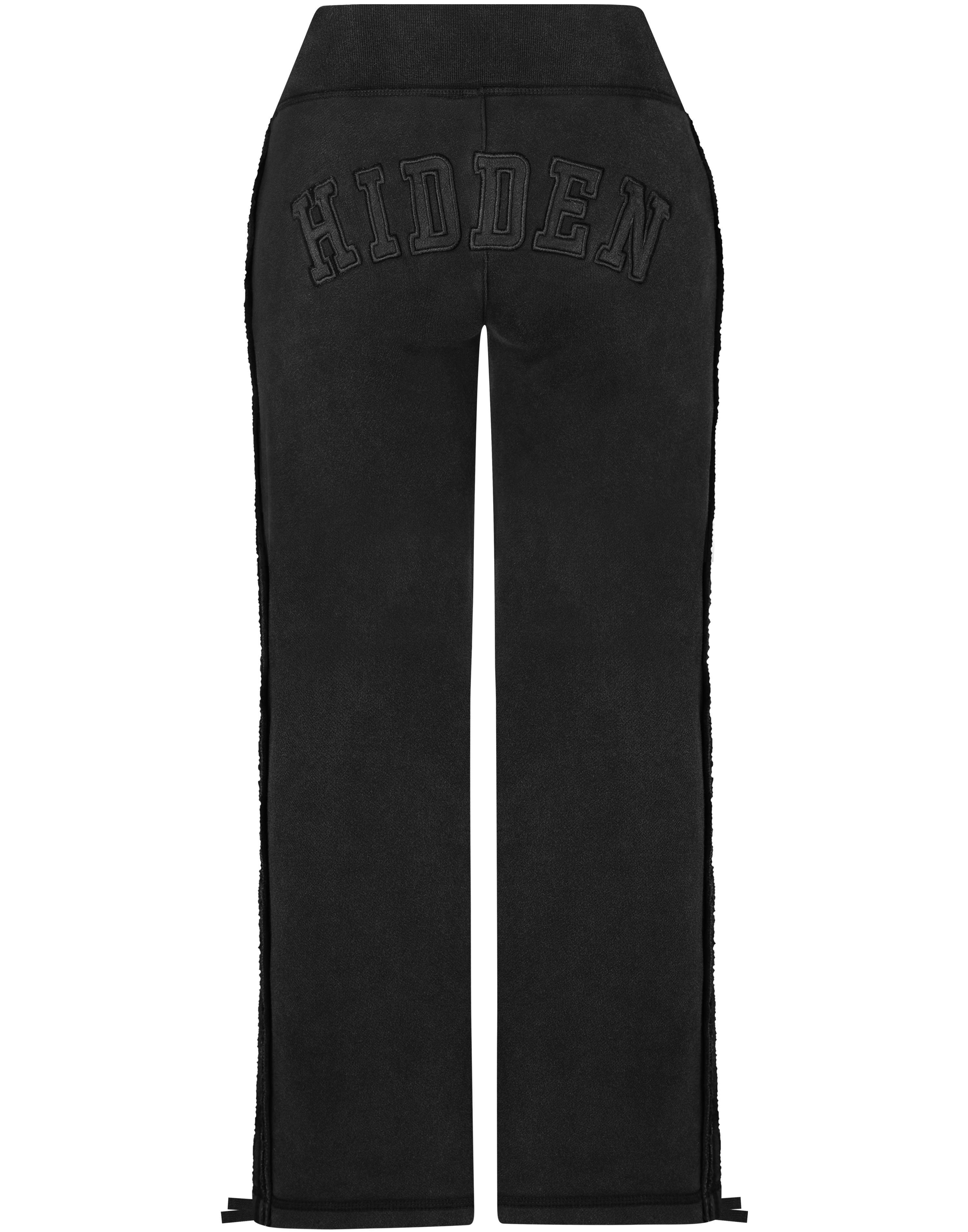 HIDDEN CULT® Vintage Black Lace Front Pants y2k Bootcut pants Black Tall Friendly Women's TikTok