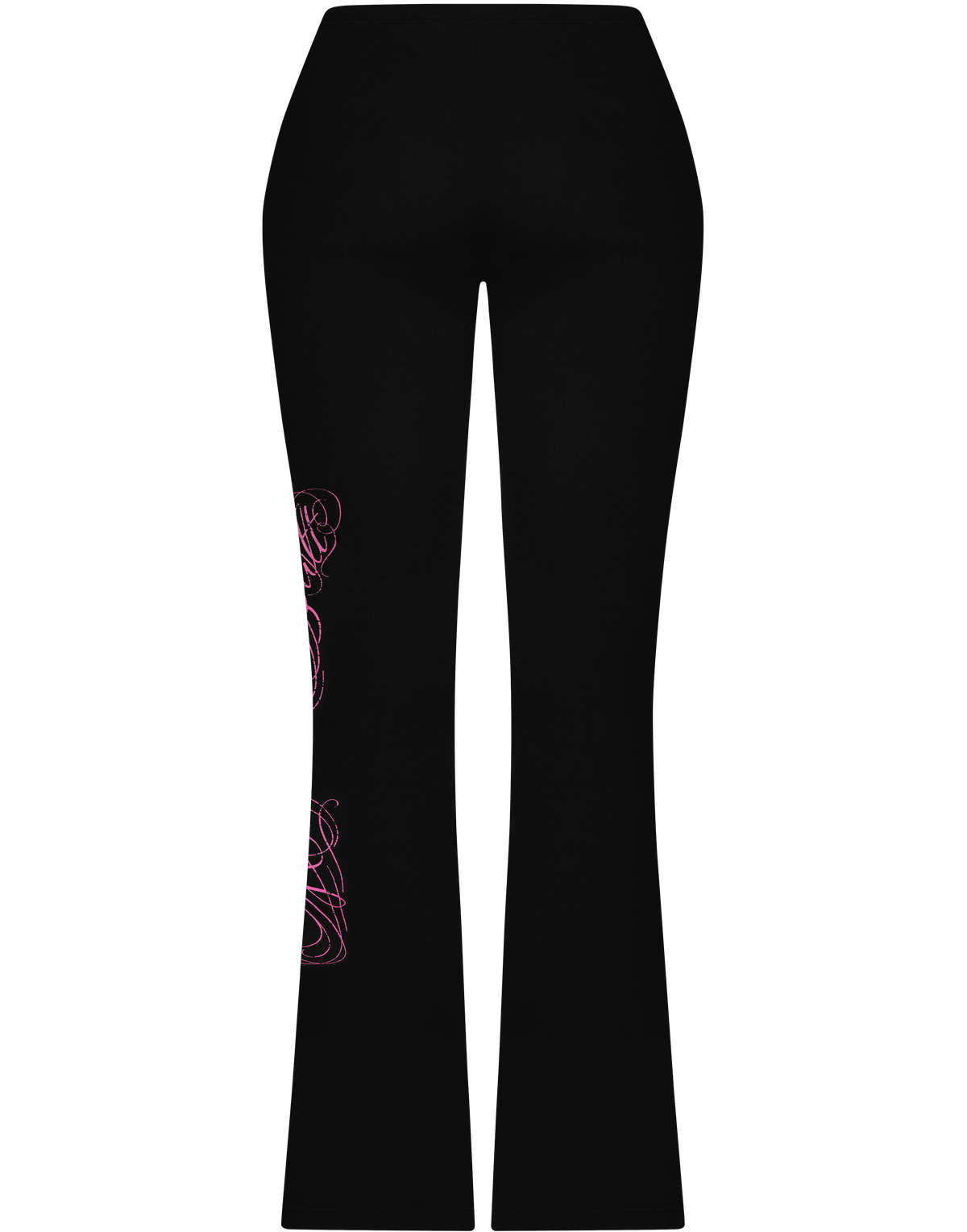 HIDDEN CULT Thermal Pink Signature Low Rise Flares Stretch Athleisure Workout Set Tall TikTok Fall