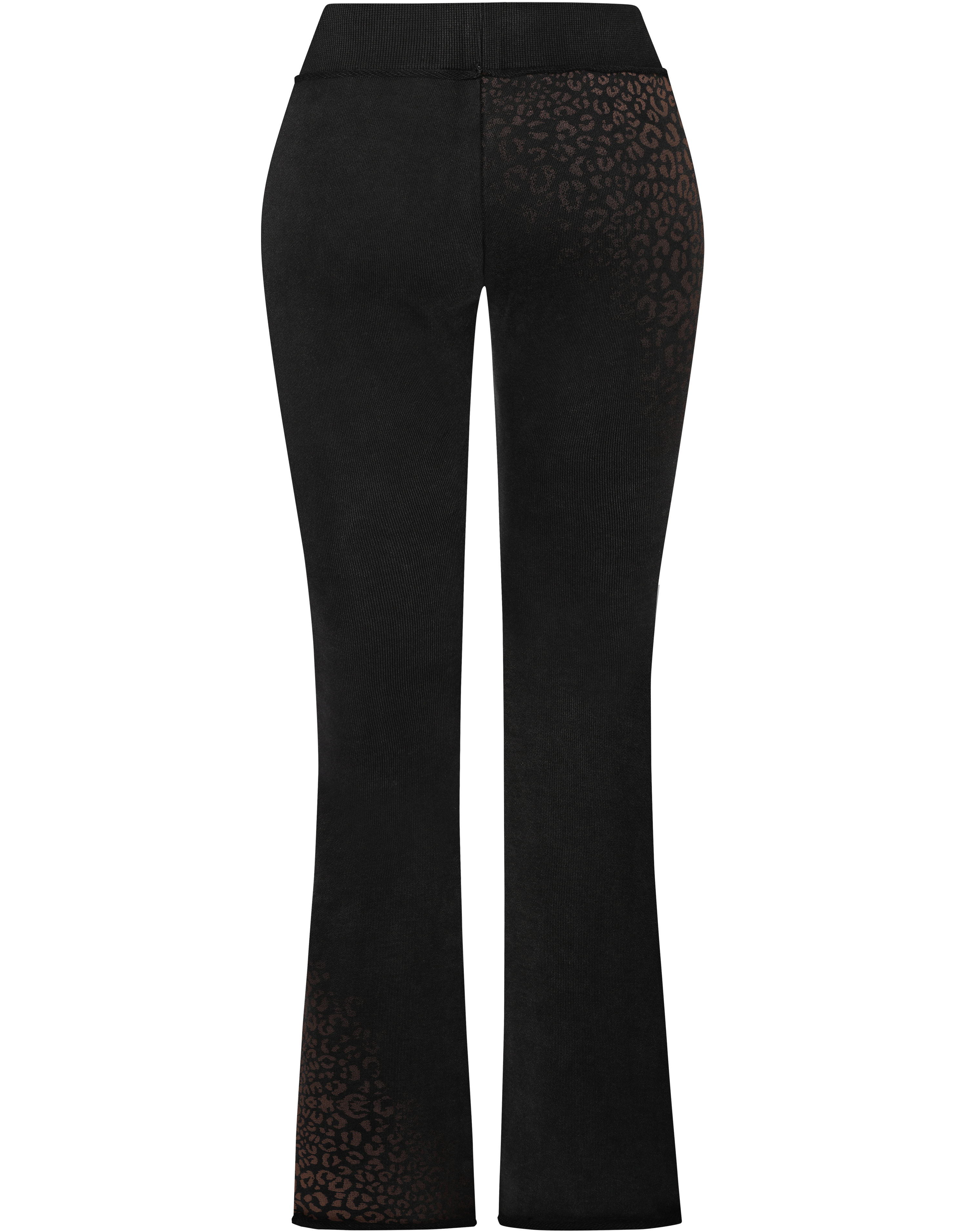 HIDDEN CULT Vintage Black Cheetah Low Rise Pants y2k Bootcut pants Tall Friendly Leopard TikTok