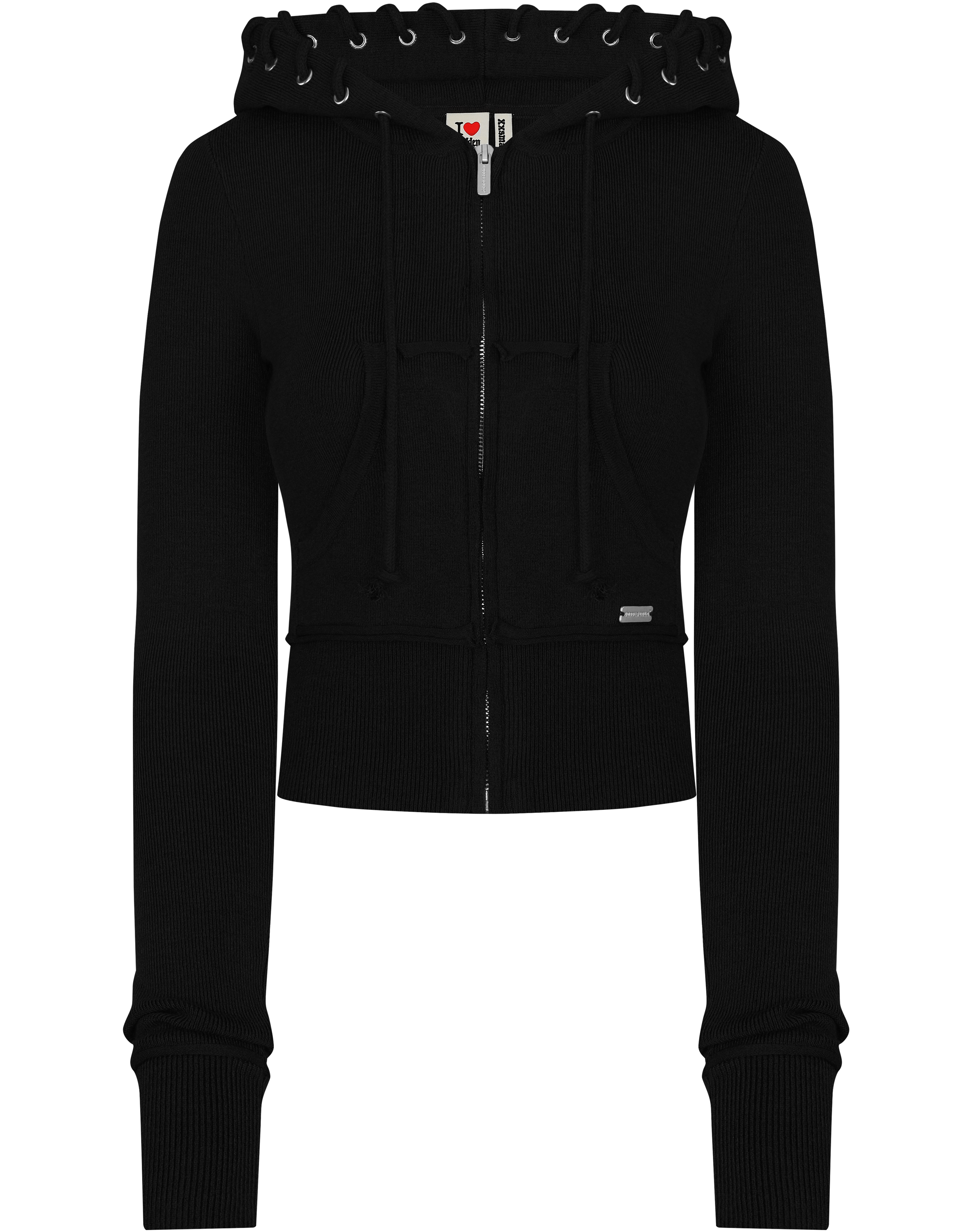 HIDDEN CULT Jet Black Soft Knit Set Knit Pants Sweater Sweatsuit Women's TikTok Tall Friendly