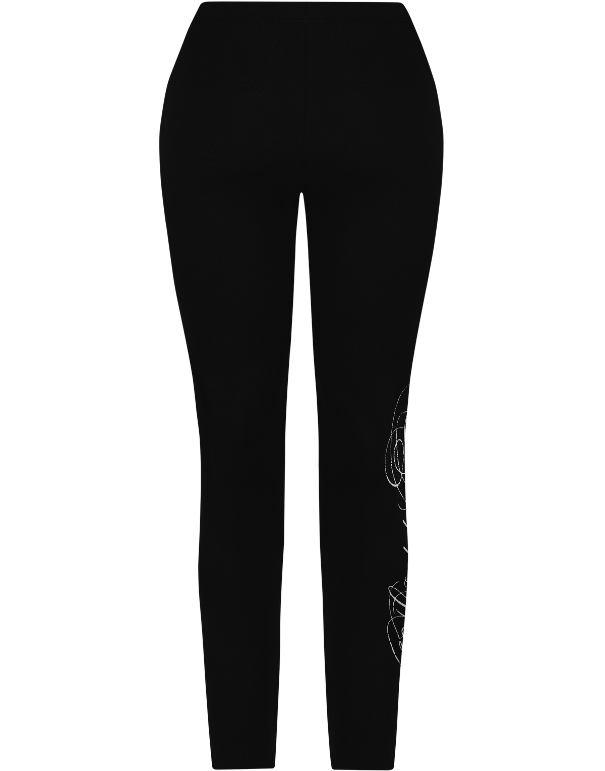 HIDDEN CULT Smooth Signature Leggings Black Stretch Gym Bodycon Athleisure Workout Tall TikTok